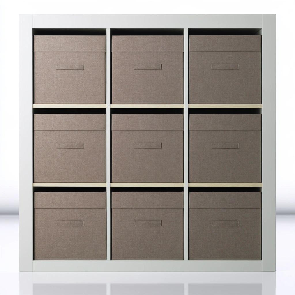 Minimalist white wooden children's storage unit from coatandcatchall, featuring open shelves and a smooth finish.